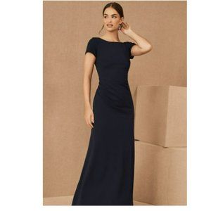 BHLDN Matisse Navy Gown